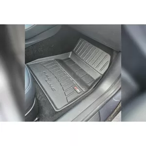 Mănuși de cauciuc specifice potrivite pentru Tesla Model 3 2017-2023 din seria Frogum 3D ProLine, set de 3 piese, culoare neagră, cu garanție de 24 de luni-image-6221653