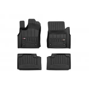 image-15-Specific rubber mats suitable for Jeep Grand Cherokee WK2 after 2017, 4-piece set, black color, with 24-month warranty