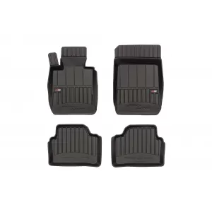 Mănuși de cauciuc specifice potrivite pentru BMW Seria 3 E90, E91 2004-2011, set de 4 piese, culoare neagră, cu garanție de 24 de luni-image-6221696