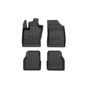 image-21-Specific rubber mats suitable for Jeep Compass after 2016, Alfa Romeo Tonale after 2022, 4-piece set, black color, with 24-month warranty