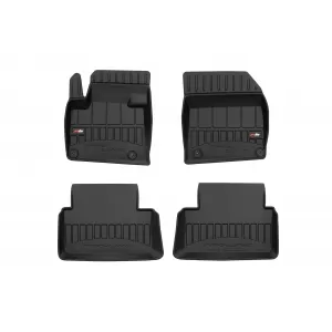image-23-Specific rubber mats suitable for Citroen C5 II 2008-2017 from Frogum 3D ProLine series, 4-piece set, black color, with 24-month warranty