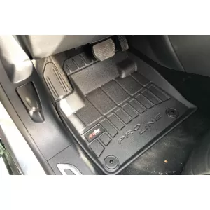 Mănuși de cauciuc specifice, potrivite pentru Citroen C5 II 2008-2017 din seria Frogum 3D ProLine, set de 4 piese, culoare neagră, cu garanție de 24 de luni-image-6221721