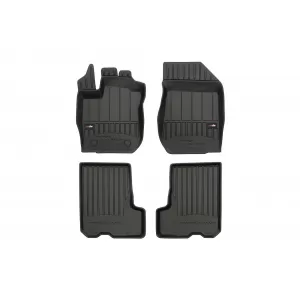 image-26-Specific rubber mats suitable for Dacia Sandero after 2012, 4-piece set, black color, with 24-month warranty