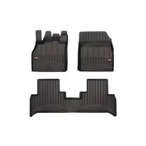 image-35-Specific rubber mats suitable for Renault Scenic, Grand Scenic 2009-2016, 3-piece set, black color, with 24-month warranty