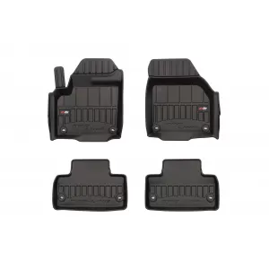 Mănuși de cauciuc specifice potrivite pentru Range Rover Evoque 2011-2018, set de 4 piese, culoare neagră, cu garanție de 24 de luni-image-6221836