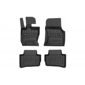 image-48-Specific rubber mats suitable for Range Rover Velar L560 after 2017, 4-piece set, black color, with 24-month warranty
