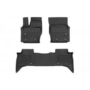 image-54-Specific rubber mats suitable for Range Rover IV 2012-2021 from Frogum 3D ProLine series, 4-piece set, black color, with 24-month warranty
