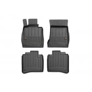 image-56-Specific rubber mats suitable for Frogum 3D ProLine series for Mercedes S class W222 2013-2020 long wheelbase, 4-Matic, 4-piece set, black color, with 24-month warranty