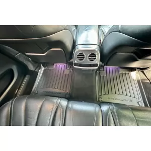 Mochete din cauciuc specifice, potrivite pentru seria Frogum 3D ProLine pentru Mercedes S class W222 2013-2020 cu ampatament lung, 4-Matic, set de 4 piese, culoare neagră, cu garanție de 24 de luni-image-6221904