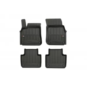 image-64-Specific rubber mats suitable for Porsche Cayenne after 2017, Cayenne coupe after 2019, 4-piece set, black color, with 24-month warranty