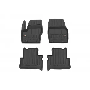 Mochete din cauciuc specifice, potrivite pentru Ford C-Max 2010-2019, din seria Frogum 3D ProLine, set de 3 piese, culoare neagră, cu garanție de 24 de luni-image-6221960