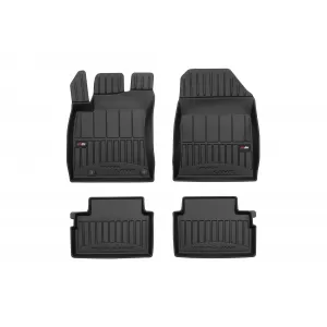 image-68-Specific rubber mats suitable for Kia Xceed after 2019, 4-piece set, black color, with 24-month warranty