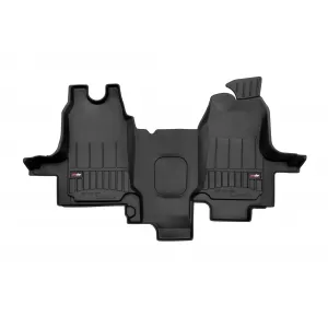 image-74-Specific rubber mat suitable for Ford Transit 2000-2013, 1-piece set, black color, with 24-month warranty from Frogum 3D ProLine series.