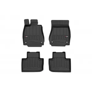 image-0-Specific rubber mats suitable for Lexus IS after 2013, 4-piece set, black color, with 24-month warranty