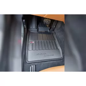 Mochete din cauciuc specifice, potrivite pentru BMW Seria 7 G12 după 2015, set de 4 piese, culoare neagră, cu garanție de 24 de luni-image-6222022