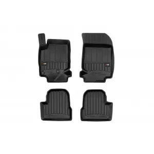 image-6-Specific rubber mats suitable for Frogum 3D ProLine series for Opel Corsa F, Peugeot 208 after 2019, 4-piece set, black color, with 24-month warranty