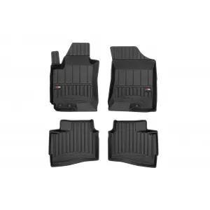 image-9-Specific rubber mats suitable for Hyundai i30 wagon 2007-2012, 4-piece set, black color, with 24-month warranty from Frogum 3D ProLine series.