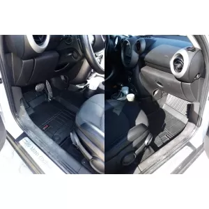 Mochete din cauciuc specifice, potrivite pentru Mini Countryman Cooper S 2010-2016, set de 4 piese, culoare neagră, cu garanție de 24 de luni-image-6222109