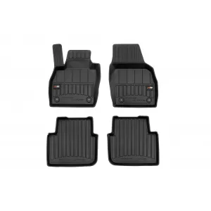 image-23-Specific rubber mats suitable for Skoda Kamiq after 2019, 4-piece set, black color, with 24-month warranty