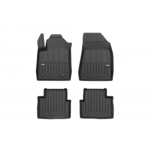 image-30-Specific rubber mats suitable for Alfa Romeo Giulietta 2010-2020, 4-piece set, black color, with 24-month warranty
