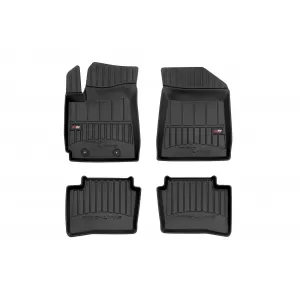 image-31-Specific rubber mats suitable for Hyundai i10 III after 2019, 4-piece set, black color, with 24-month warranty