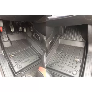 Mochete de cauciuc specifice potrivite pentru Fiat 500 după 2007, set de 4 piese, culoare neagră, cu garanție de 24 de luni-image-6222185