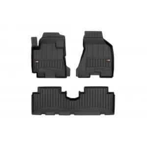 image-35-Specific rubber mats suitable for Hyundai Tucson I 2004-2009, 4-piece set, black color, with 24-month warranty