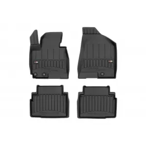image-42-Specific rubber mats suitable for Kia Sportage 2009-2015, 4-piece set, black color, with 24-month warranty from Frogum 3D ProLine series.
