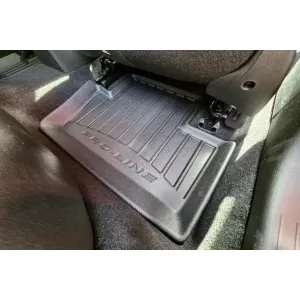Mănuși de cauciuc specifice potrivite pentru seria Frogum 3D ProLine pentru Renault Clio după 2019, Mitsubishi Colt hatchback după 2023, set de 4 piese, culoare neagră, cu garanție de 24 de luni-image-6222247
