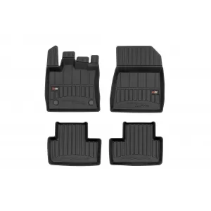 image-48-Specific rubber mats suitable for Renault Captur after 2019, 4-piece set, black color, with 24-month warranty