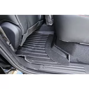 Mănuși de cauciuc specifice, potrivite pentru Ford Ranger pick-up, Volkswagen Amarok după 2022, set de 4 piese, culoare neagră, cu garanție de 24 de luni-image-6222349