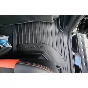 Mănuși de cauciuc specifice, potrivite pentru Ford Ranger pick-up, Volkswagen Amarok după 2022, set de 4 piese, culoare neagră, cu garanție de 24 de luni-image-6222351