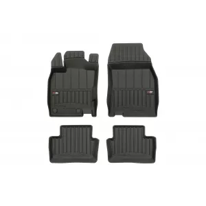image-68-Specific rubber mats suitable for Renault Kadjar after 2015, 4-piece set, black color, with 24-month warranty