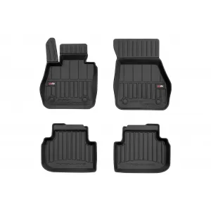 Mănuși de cauciuc specifice potrivite pentru seria Frogum 3D ProLine pentru BMW Seria 1 F40 după 2019, F70 după 2024, set de 4 piese, culoare neagră, cu garanție de 24 de luni-image-6222374