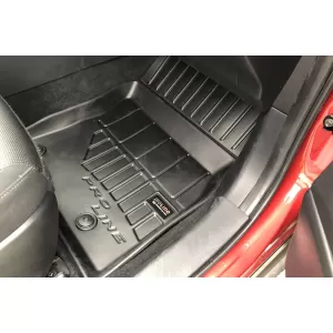 Mănuși de cauciuc specifice potrivite pentru Mazda CX-30 după 2019, set de 4 piese, culoare neagră, cu garanție de 24 de luni-image-6222394
