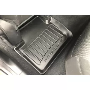 Mănuși de cauciuc specifice potrivite pentru Mazda CX-30 după 2019, set de 4 piese, culoare neagră, cu garanție de 24 de luni-image-6222395