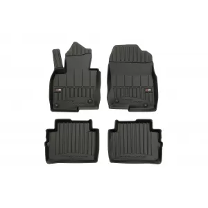 Mochete din cauciuc specifice, potrivite pentru Mazda CX-5 după 2017, set de 4 piese, culoare neagră, cu garanție de 24 de luni-image-6222405