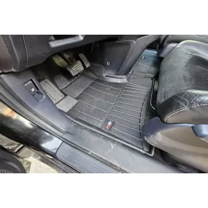 Mochete din cauciuc specifice, potrivite pentru Honda CR-V 2006-2011, din seria Frogum 3D ProLine, set de 3 piese, culoare neagră, cu garanție de 24 de luni-image-6222430