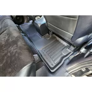 Mochete din cauciuc specifice, potrivite pentru Honda CR-V 2006-2011, din seria Frogum 3D ProLine, set de 3 piese, culoare neagră, cu garanție de 24 de luni-image-6222436