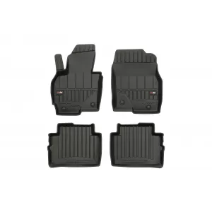 image-1-Specific rubber mats suitable for Mazda CX-5 2012-2017, 4-piece set, black color, with 24-month warranty from Frogum 3D ProLine series.