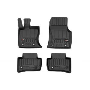 image-9-Specific rubber mats suitable for Jaguar F-Pace after 2016, 4-piece set, black color, with 24-month warranty