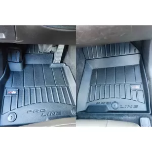Mănuși de cauciuc specifice, potrivite pentru Hyundai Santa Fe după 2019, nu sunt potrivite pentru Hybrid, set de 3 piese, culoare neagră, cu garanție de 24 de luni-image-6222527