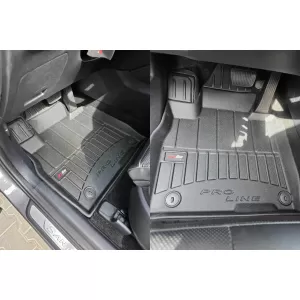 Mănuși de cauciuc specifice, potrivite pentru Hyundai Santa Fe după 2019, nu sunt potrivite pentru Hybrid, set de 3 piese, culoare neagră, cu garanție de 24 de luni-image-6222530
