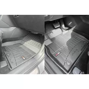 Mănuși de cauciuc specifice, potrivite pentru Hyundai Santa Fe după 2019, nu sunt potrivite pentru Hybrid, set de 3 piese, culoare neagră, cu garanție de 24 de luni-image-6222531