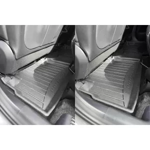 Mănuși de cauciuc specifice, potrivite pentru Hyundai Santa Fe după 2019, nu sunt potrivite pentru Hybrid, set de 3 piese, culoare neagră, cu garanție de 24 de luni-image-6222533