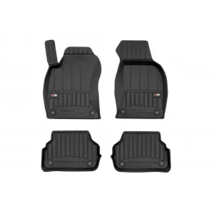 image-12-Specific rubber mats suitable for Audi A6 C5 1999-2004 sedan, wagon, Allroad, 4-piece set, black color, with 24-month warranty