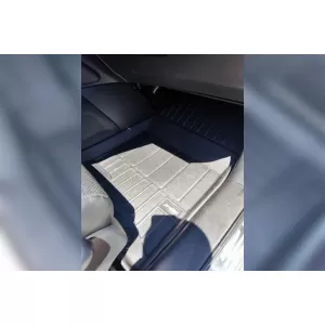 Covorașe din cauciuc specifice, potrivite pentru Honda CR-V 2012-2018, set de 3 piese, culoare neagră, cu garanție de 24 de luni din seria Frogum 3D ProLine.-image-6222560