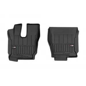 image-18-Specific rubber mats suitable for Volvo FM2 after 2001, 2-piece set, black color, with 24-month warranty