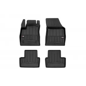 image-22-Specific rubber mats suitable for Renault Megane 2015-2022, 4-piece set, black color, with 24-month warranty
