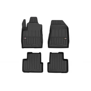 Mochete din cauciuc specifice, potrivite pentru Fiat Bravo hatchback, Lancia Delta 2008-2014, set de 4 piese, culoare neagră, cu garanție de 24 de luni din seria Frogum 3D ProLine.-image-6222606